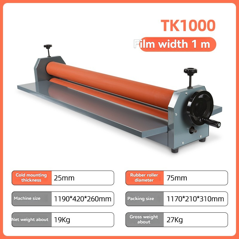 Laminator Cold Roll - Máquina de laminação a frio manual