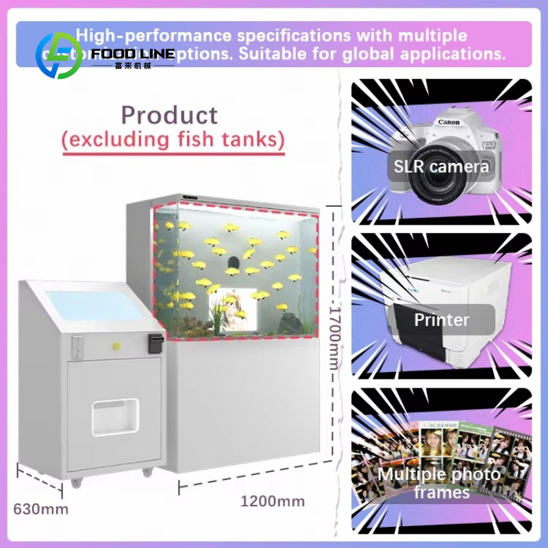 Commercial Photo Printing Kiosk - Cabine de Fotos Automática Personalizada com