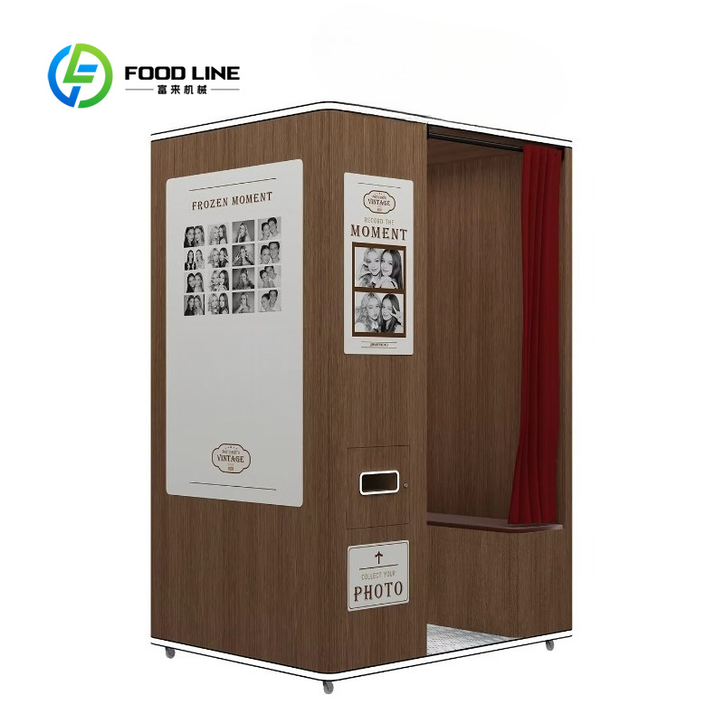 Commercial Photo Printing Kiosk - Quiosque de cabine fotográfica vintage personalizado,