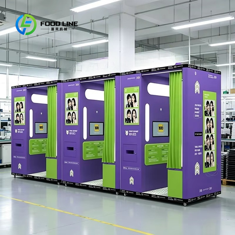 Commercial Photo Printing Kiosk - Cabine fotográfica móvel personalizada operada por