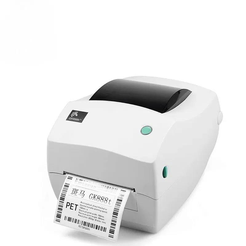 Commercial Printing And Mailing - Original e novo zebra GK888T impressora