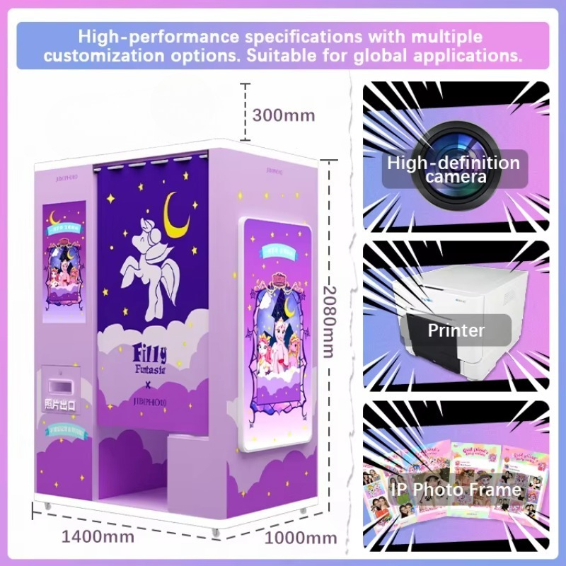 Cabine fotográfica de autoaten - Commercial Photo Printing Kiosk avaliação e preço