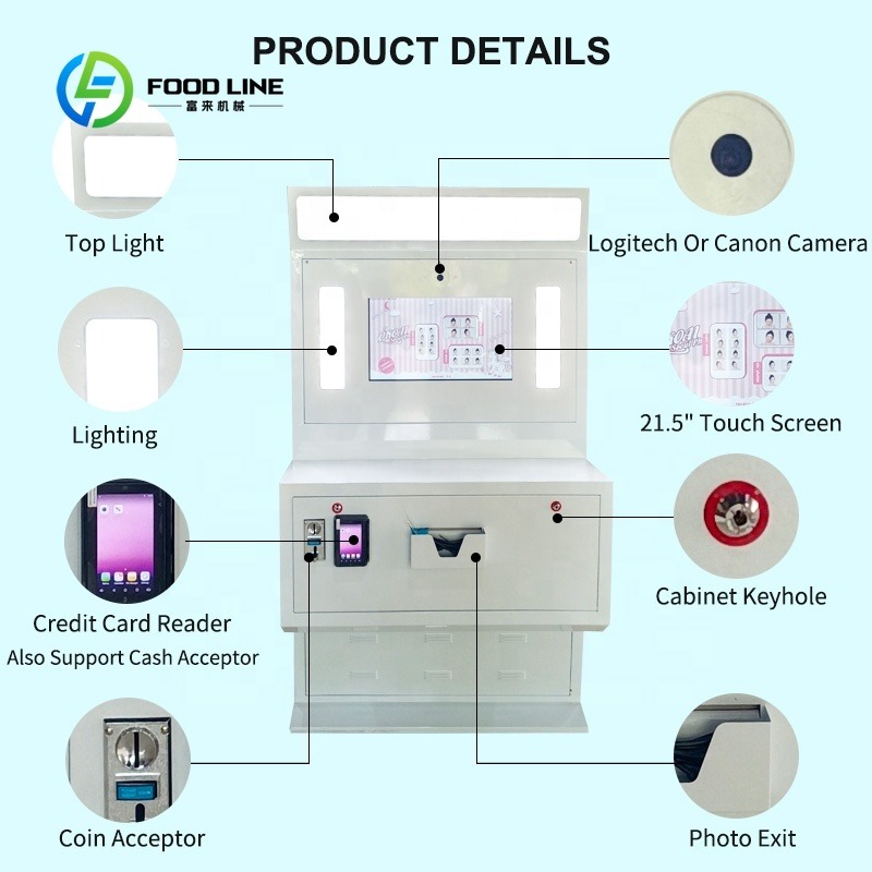 Quiosque de Foto Selfie Person - Commercial Photo Printing Kiosk avaliação e preço