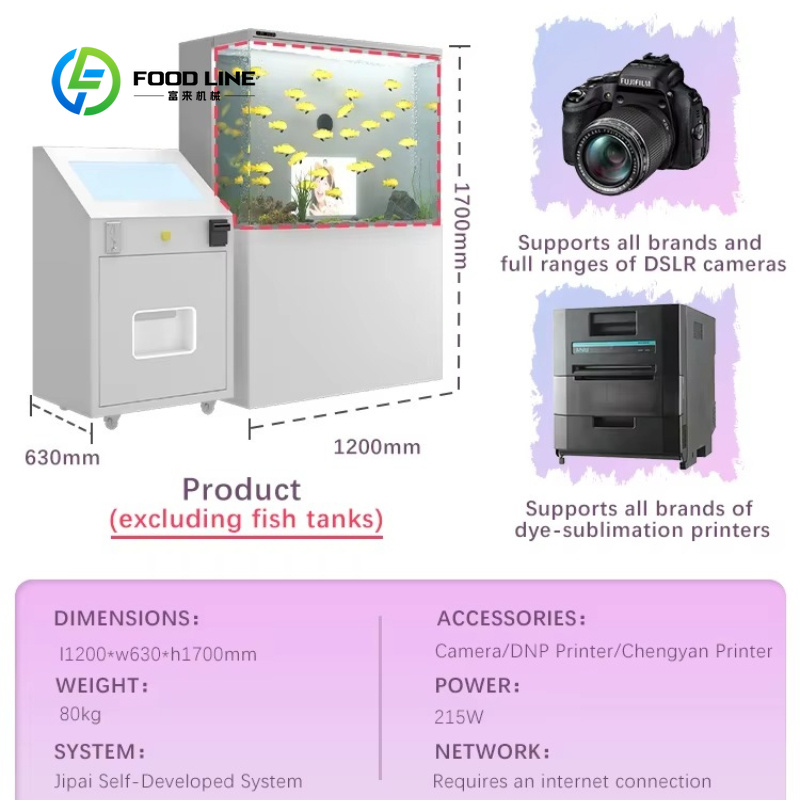 Cabine de Fotos Automática Per - Commercial Photo Printing Kiosk avaliação e preço