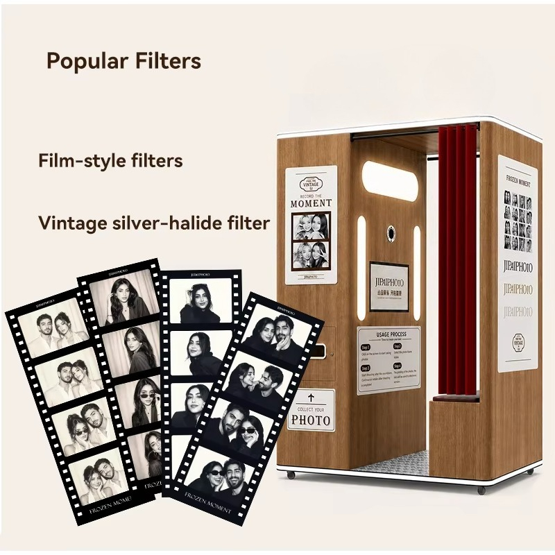 Quiosque de cabine fotográfica - Commercial Photo Printing Kiosk avaliação e preço