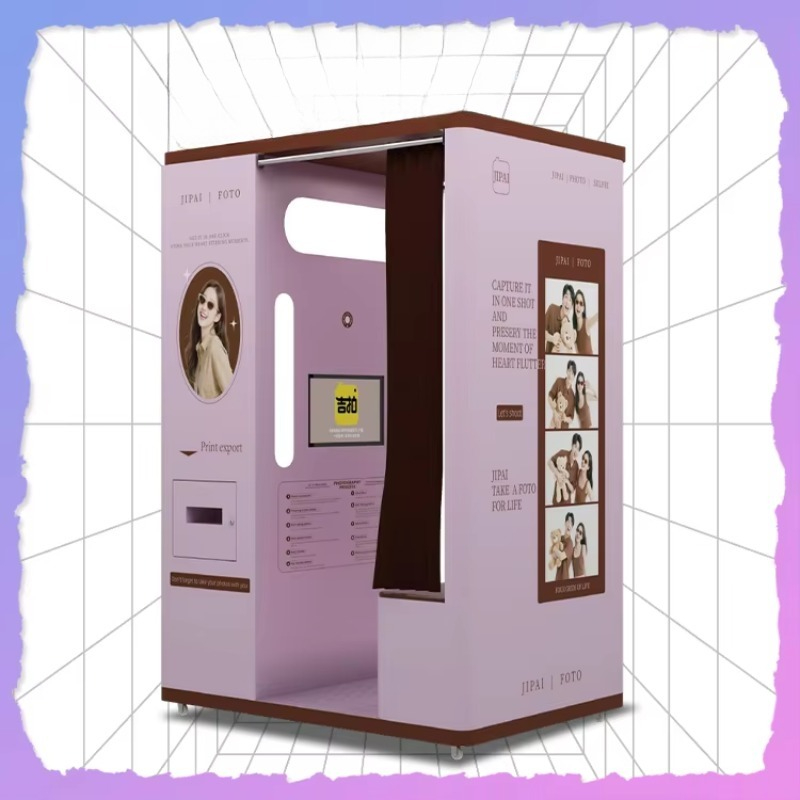 Cabine de selfie personalizada - Commercial Photo Printing Kiosk avaliação e preço