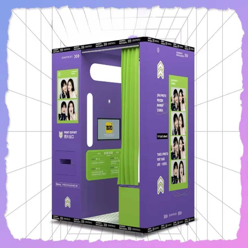 Cabine fotográfica móvel perso - Commercial Photo Printing Kiosk avaliação e preço